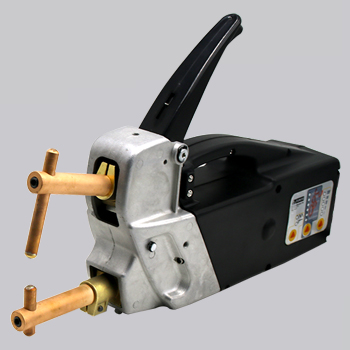Double-sided spot welding machine